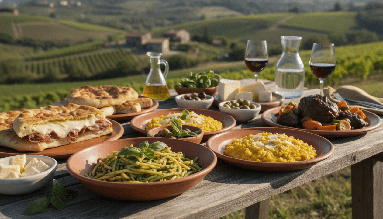 scopri la gastronomia della val bormida, dove i piatti tipici uniscono i sapori autentici della cucina ligure e piemontese in un'esperienza culinaria unica.