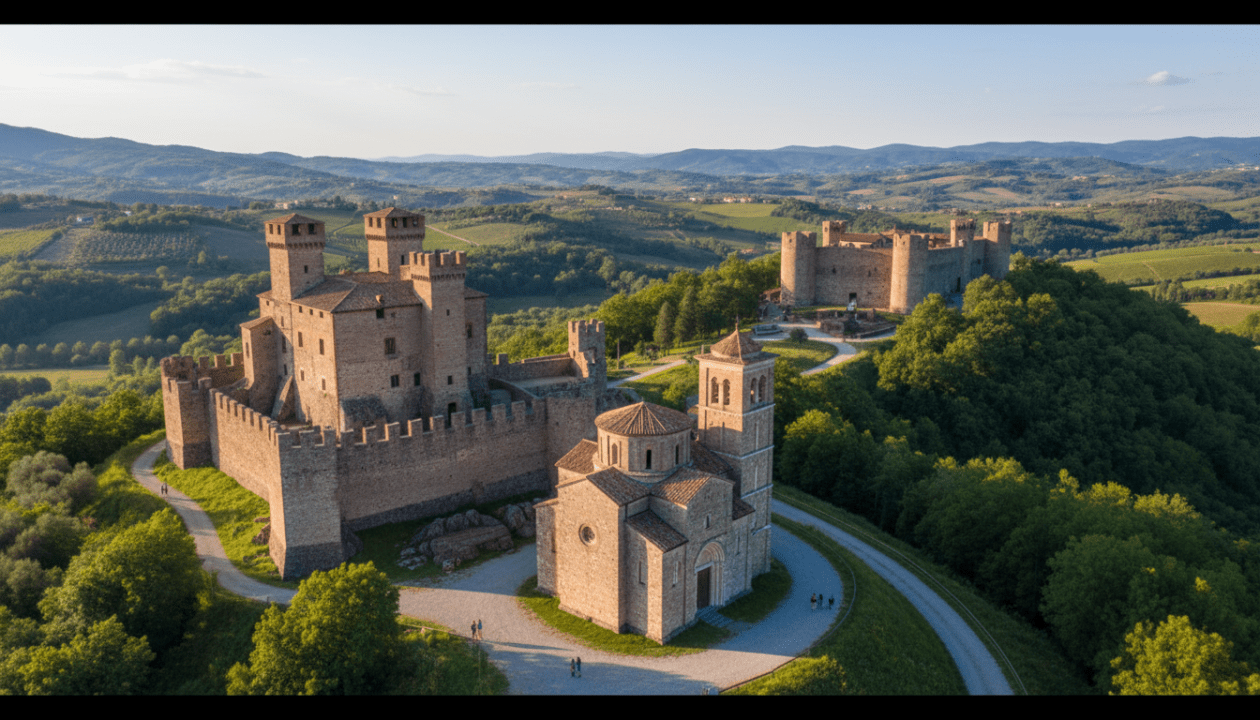 scopri i monumenti storici della val bormida: castelli medievali, chiese antiche e imponenti fortezze da esplorare in un viaggio tra storia e cultura.