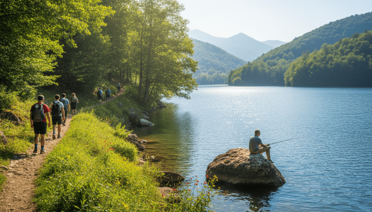 scopri il lago di osiglia nella val bormida: escursioni panoramiche, pesca sportiva e tante attività da fare nei dintorni per una giornata all'insegna della natura e del relax.